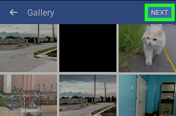 Facebook video collage maker