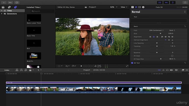 final cut pro motion tracking