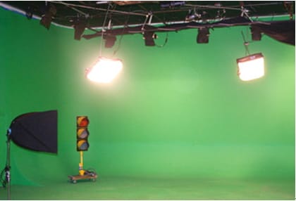 green screen light