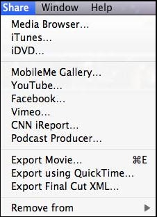 combiner des vidéos dans imovie