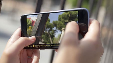 videoaufzeichnungs-app für das iphone