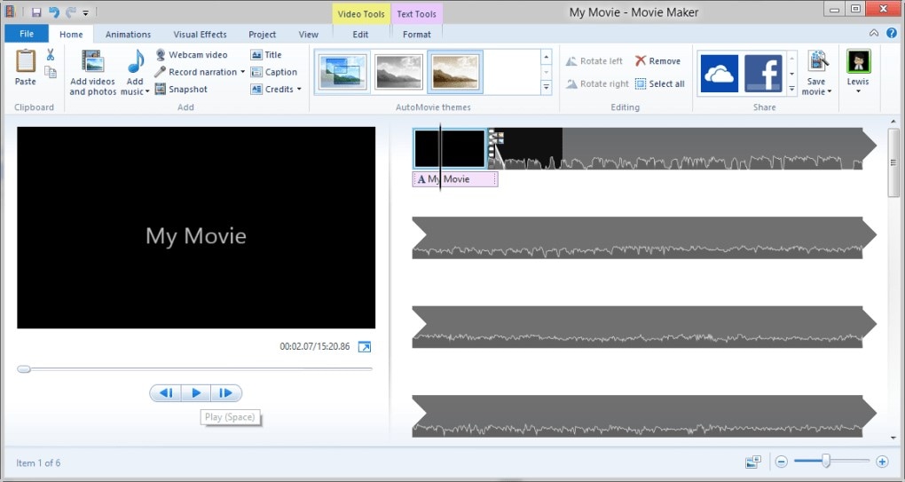 windows movie maker