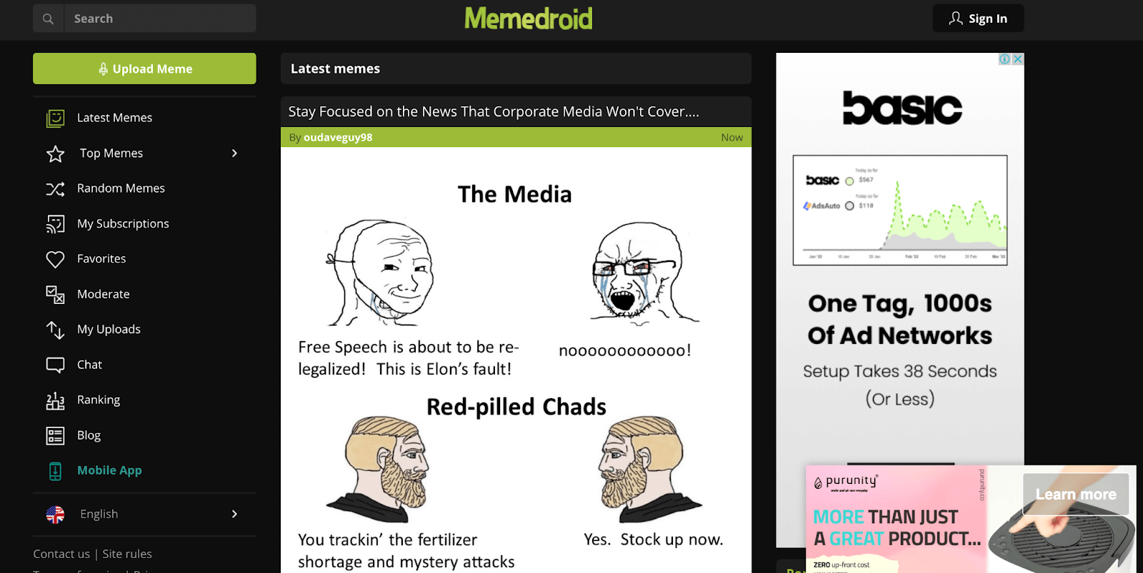 memedroid website
