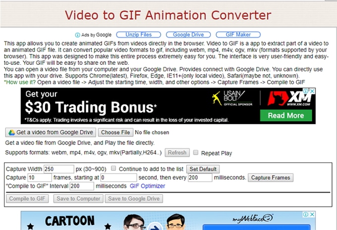 selecciona el video de Facebook que vas a convertir en GIF