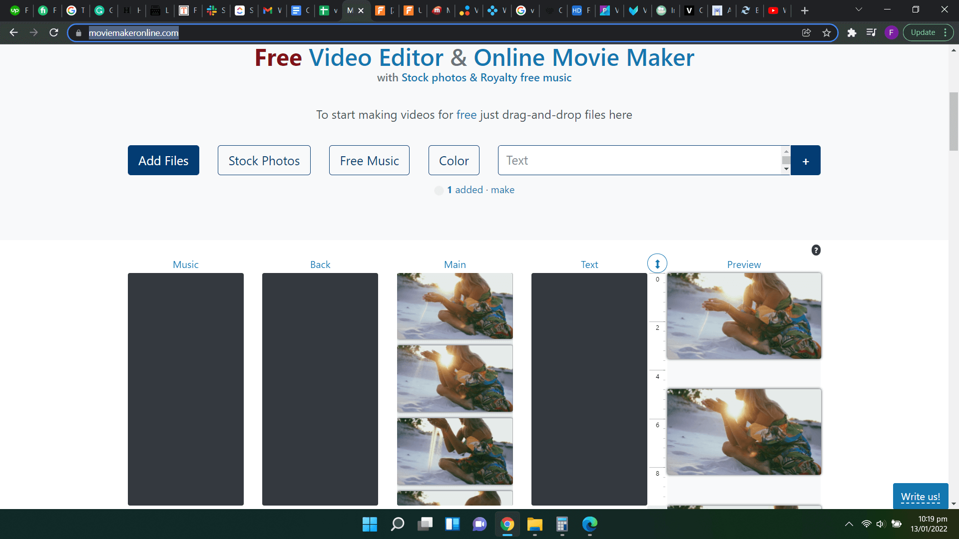 movie maker online video enhancer