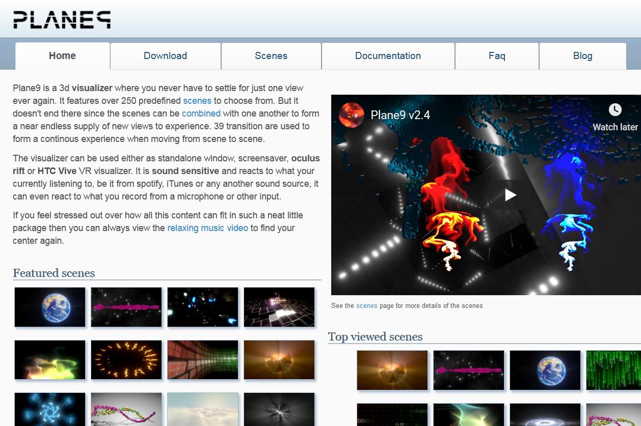 music visualizer software pc video