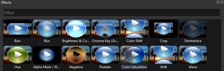 Openshot video editing software