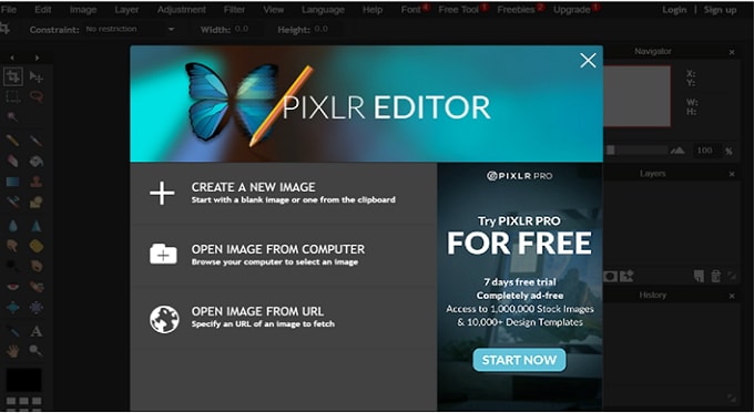 Pixlr Editor