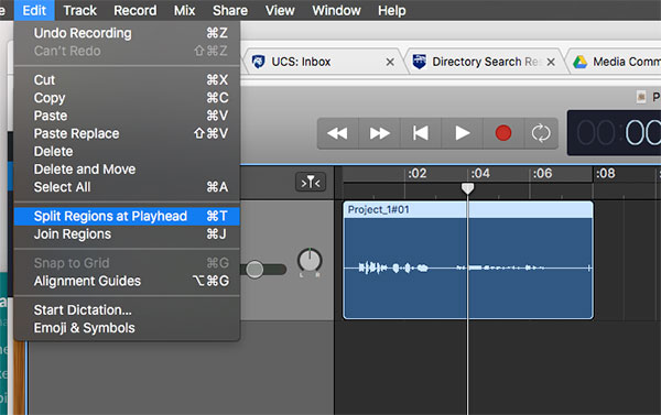 delete an entire clip in quicktime player mac