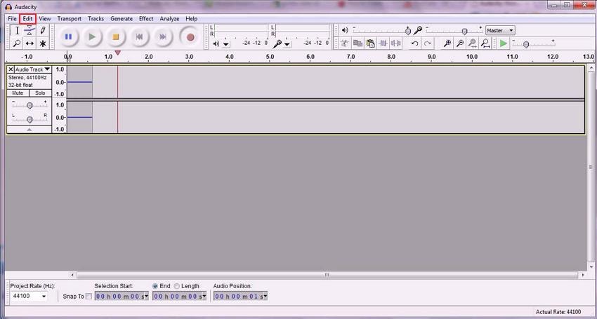 record youtube Audio with audacity