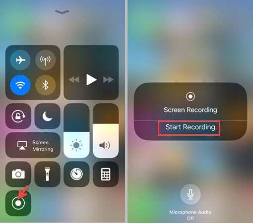 record facebook video call on iphone
