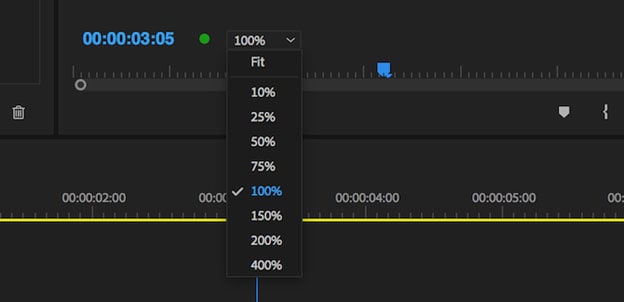 Videoclip bei Adobe Premiere zurückspulen