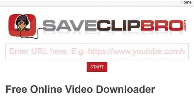 Cutter vidéo SaveClipBro Vimeo