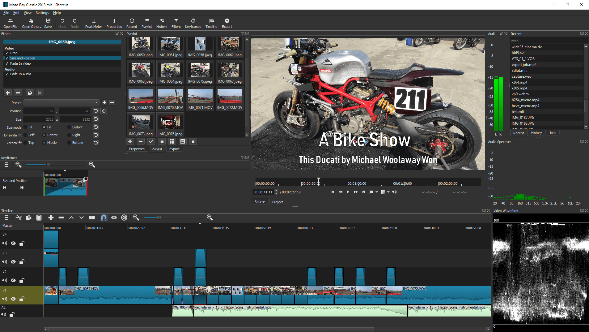 shotcut open source video editor