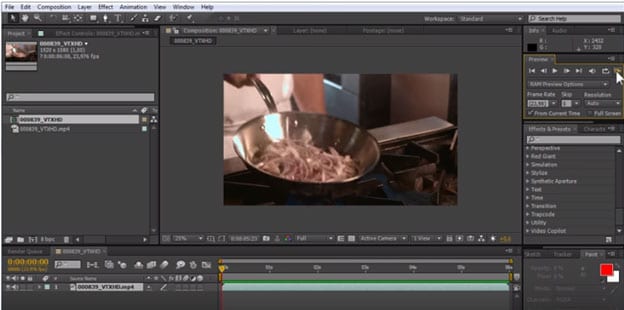 motion tracking after effects