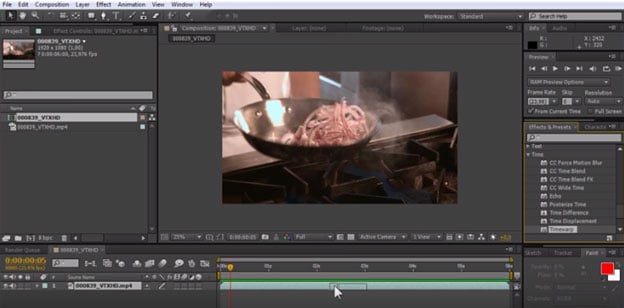 hinzufügen von effekten zu ihrem video in after effects