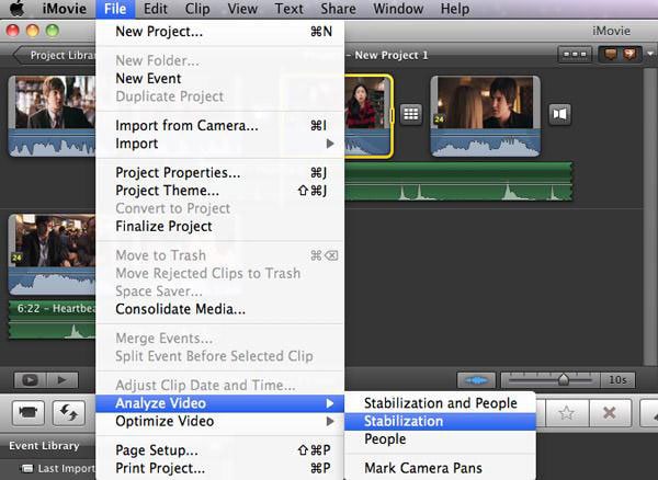 stabilize shaky video imovie