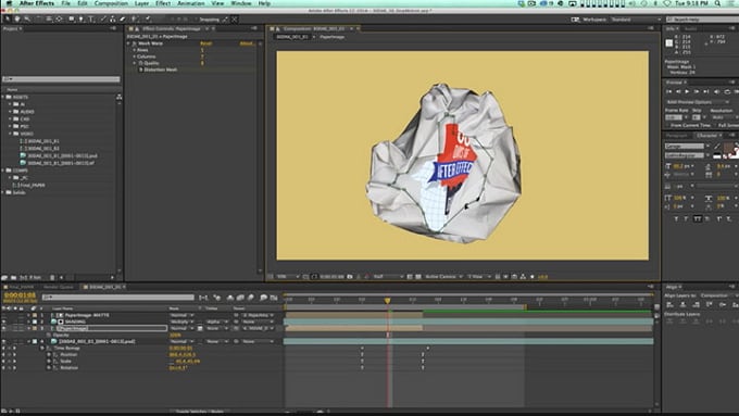 stop-motion after effects