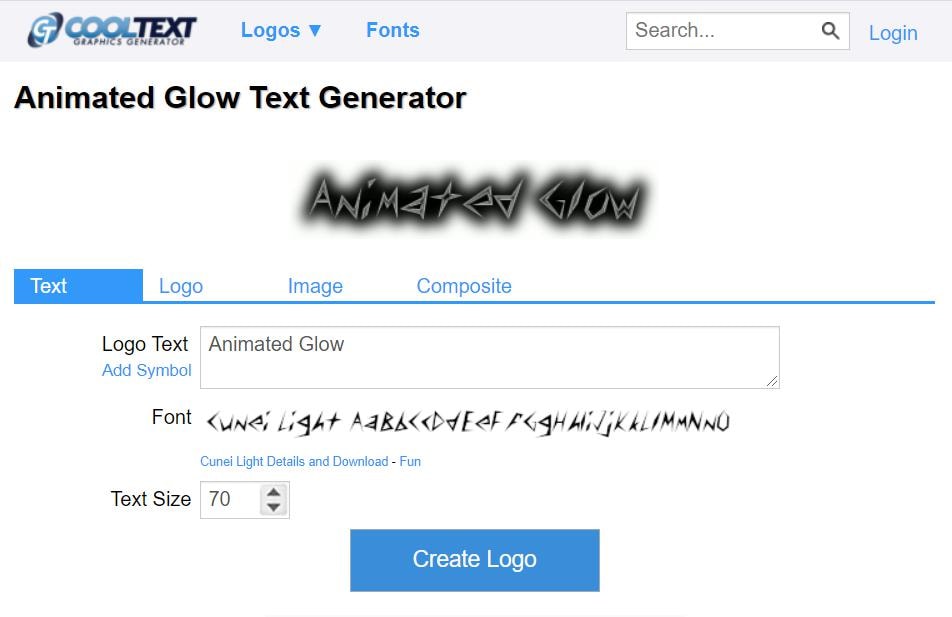 Gif Animated Cool text maker engfto.com — 3D text logo maker online  engfto.com