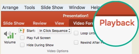 trim video option in powerpoint