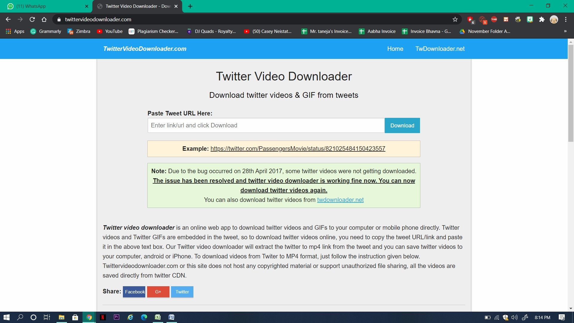 twitter Video Downloader