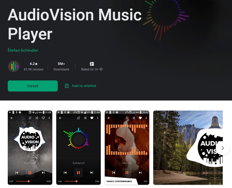 audio vision app