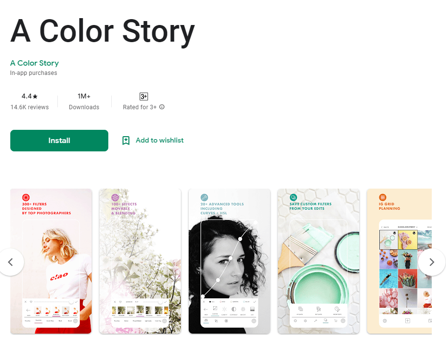 color story app