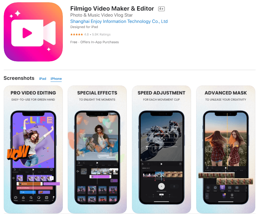 filmigo app