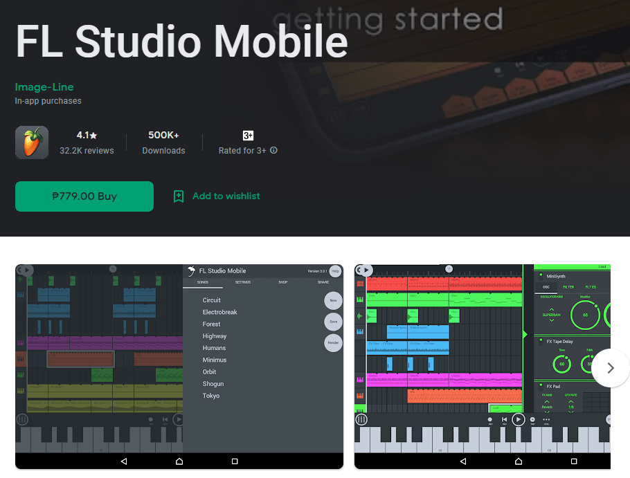 fl studio mobile app