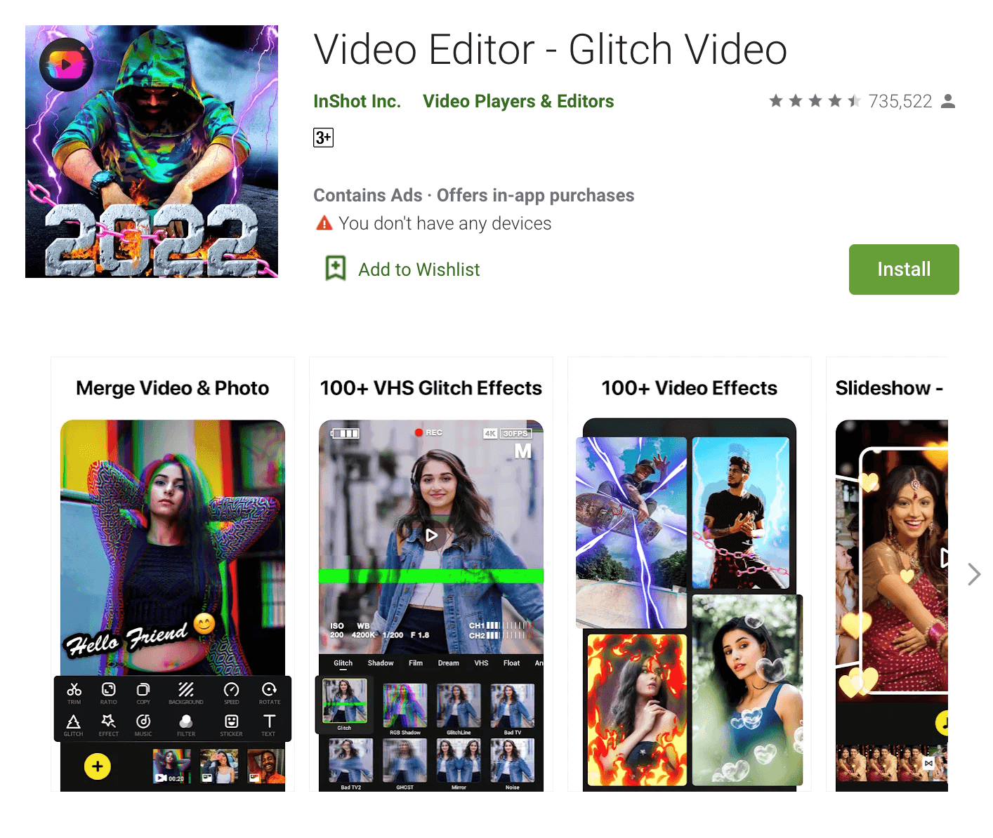 glitch video editor