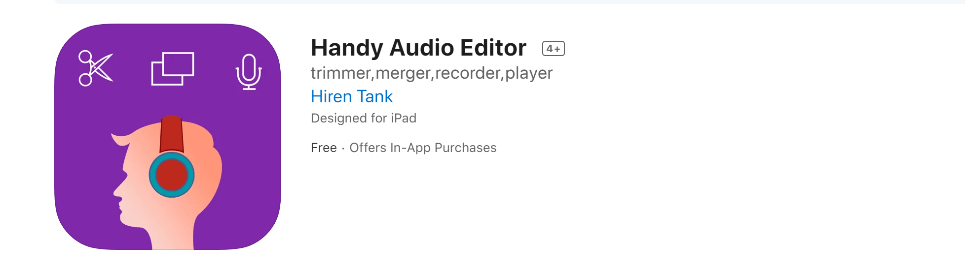 handy audio editor