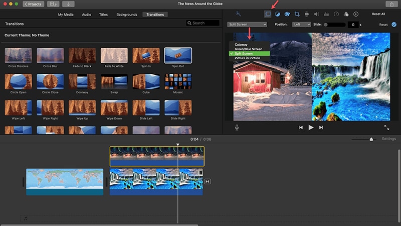 add ken burns with imovie