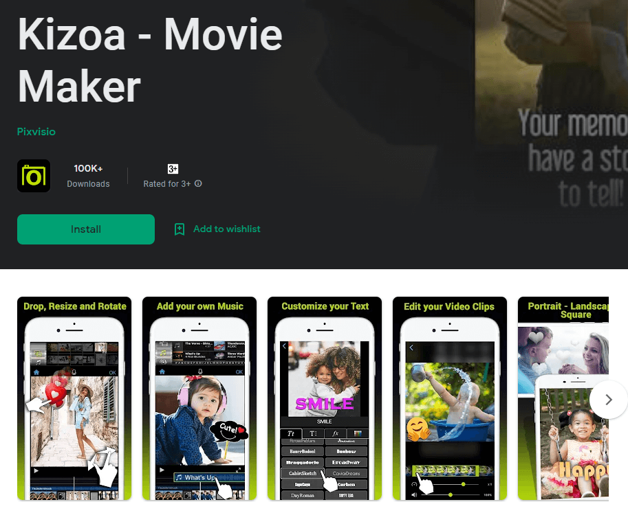kizoa app