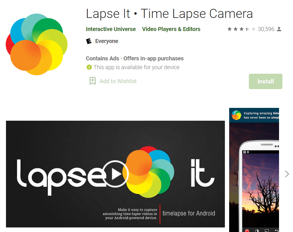 lapse it app