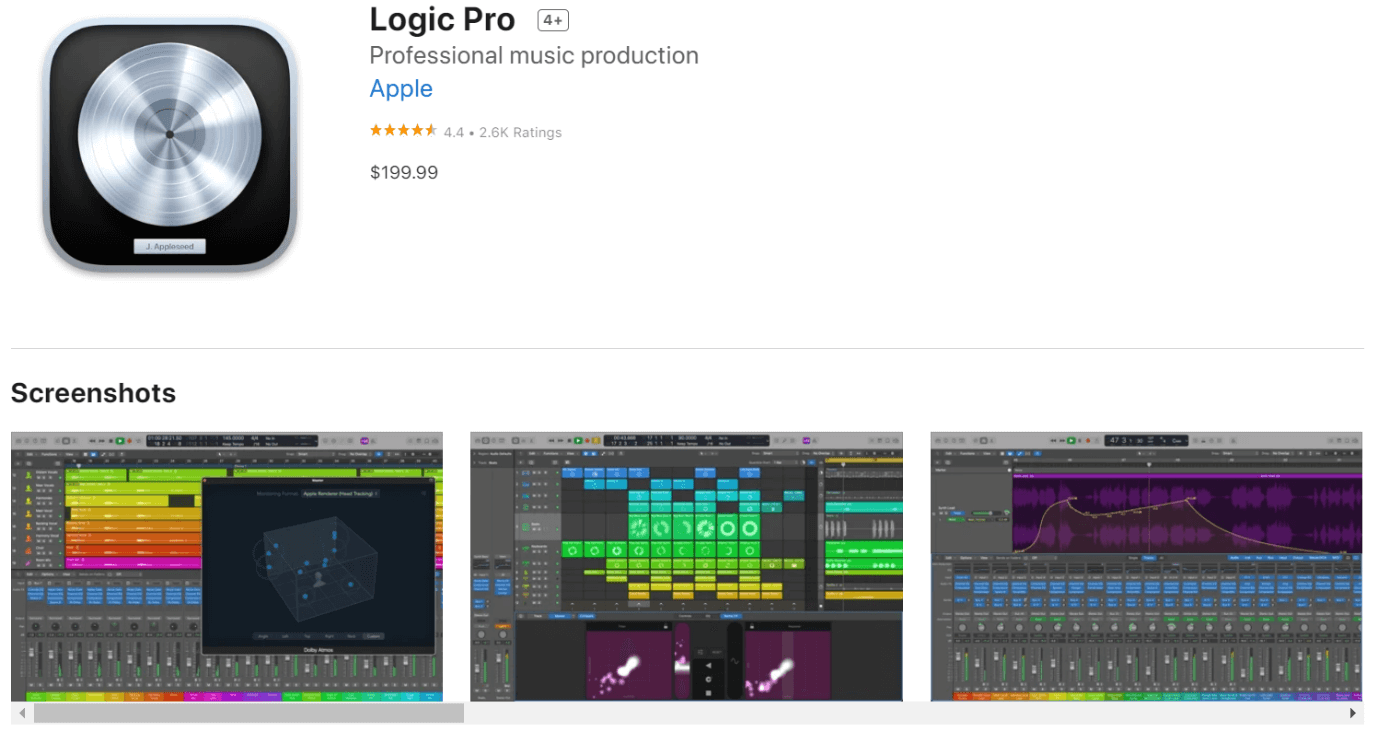 logic pro software