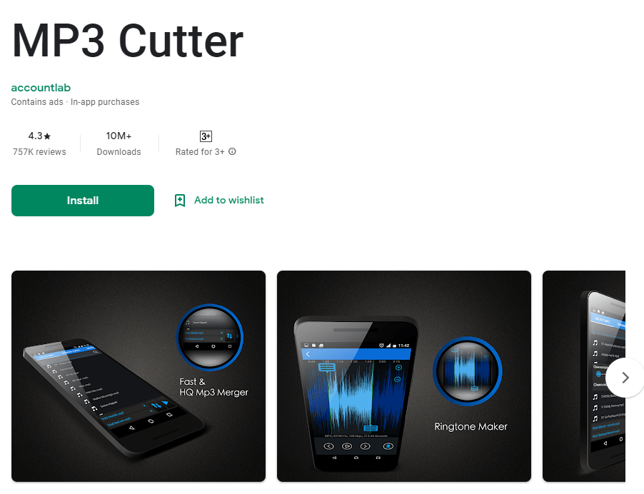 mp3 cutter app