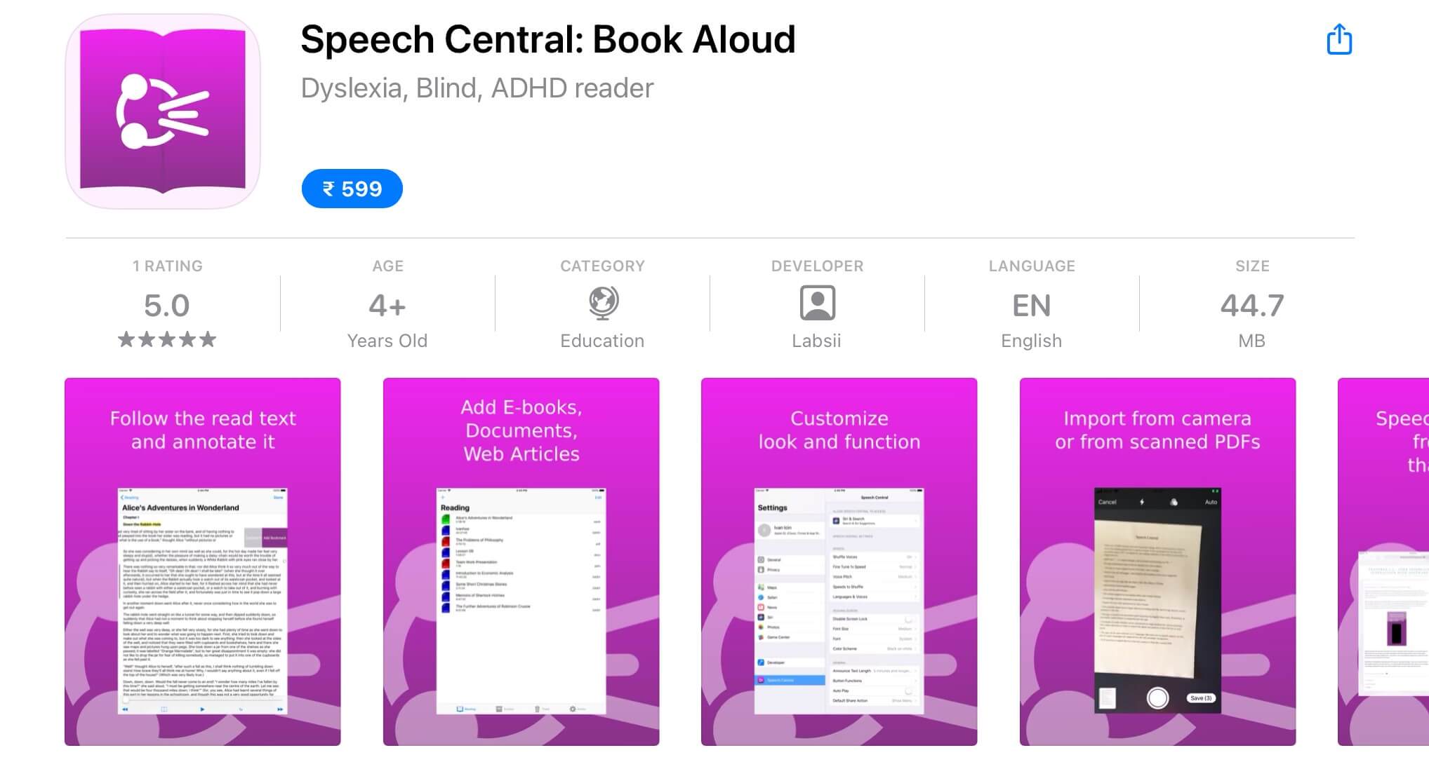 speech central