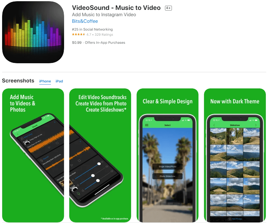 video sound app