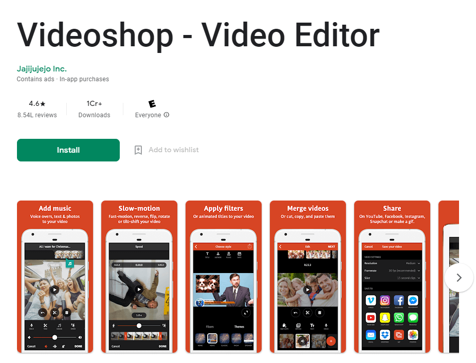 videoshop app