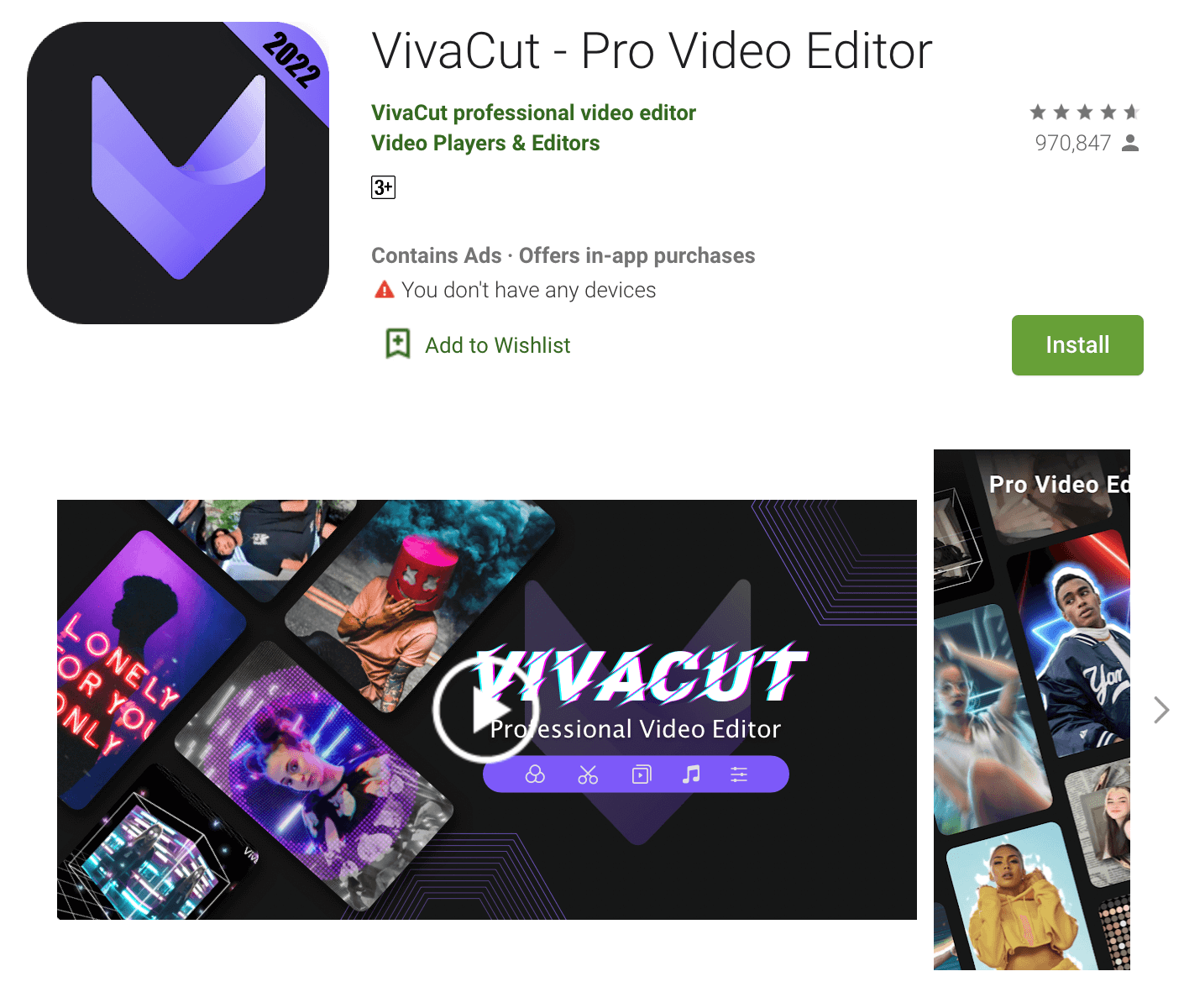 vivacut app