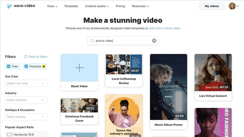 =wave video online mp4 editor