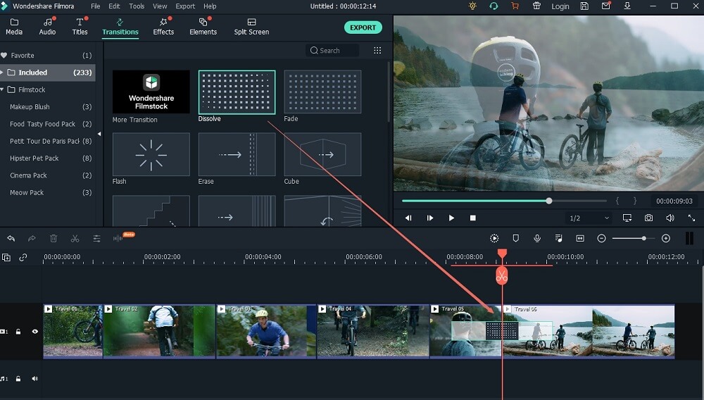 edit videos with filmora video editor