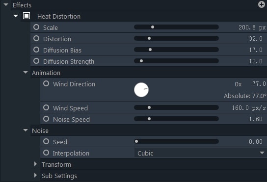 Heat distortion for mac osx