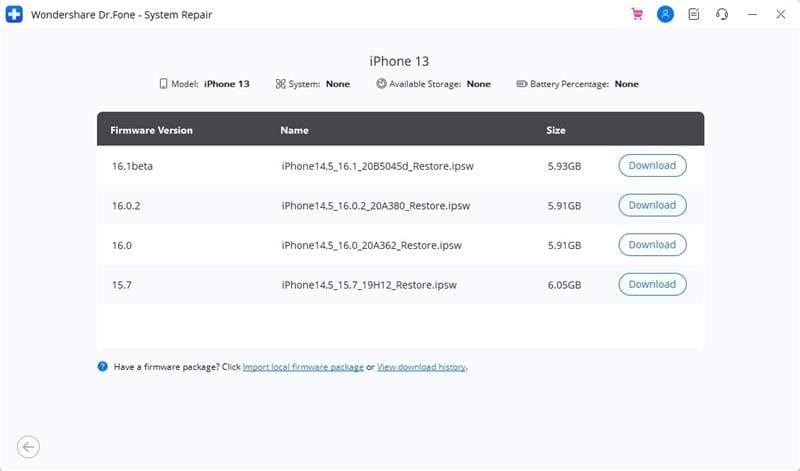 download ipados firmware