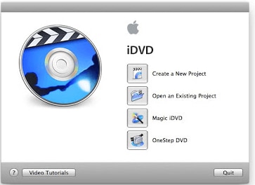 open iDVD Slideshow Maker