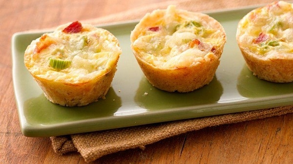 Mini Sausage Quiche Appetisers