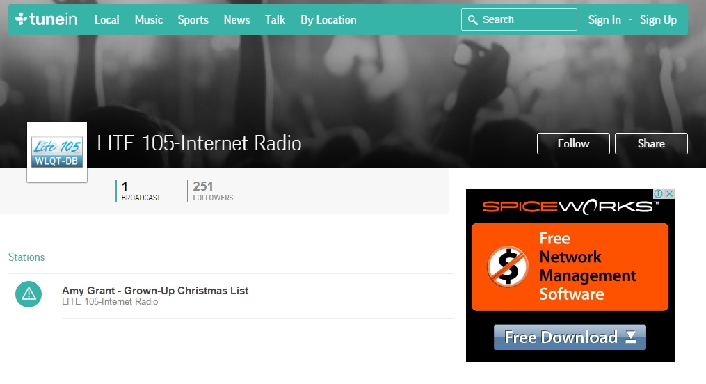 christmas music stations