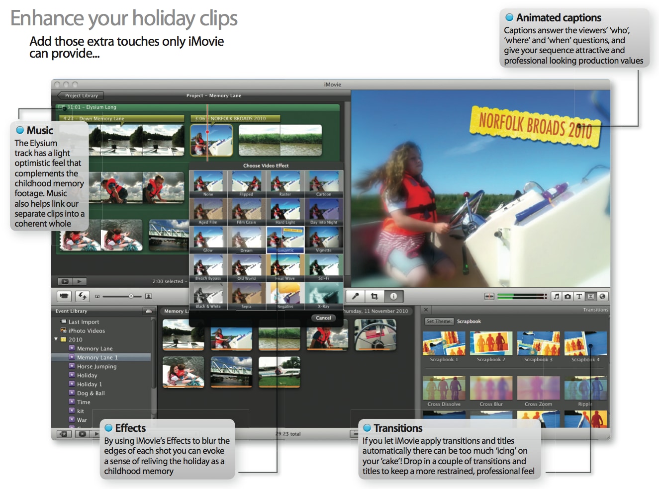 imovie themes