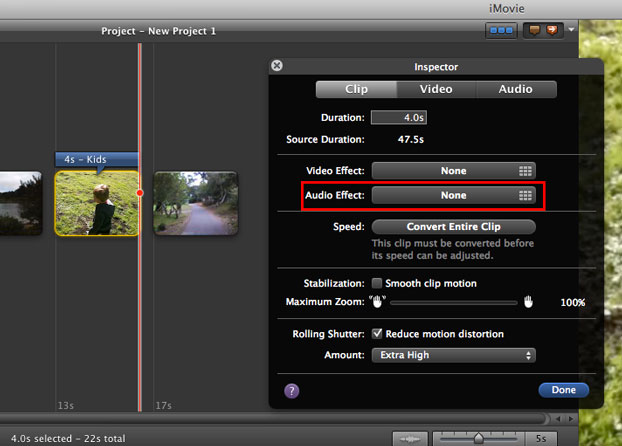 imovie problema schermo verde 11