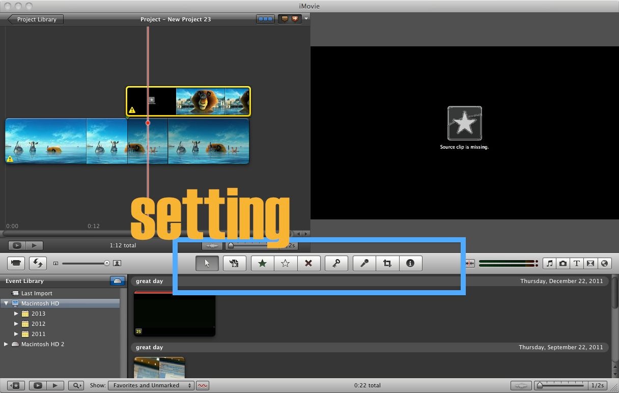 can imovie rotate videos